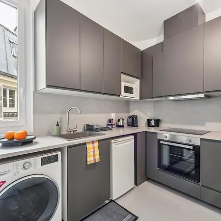 Apartmán Galeries Lafayette Haussmann - 1br - Cityapartmentstay
